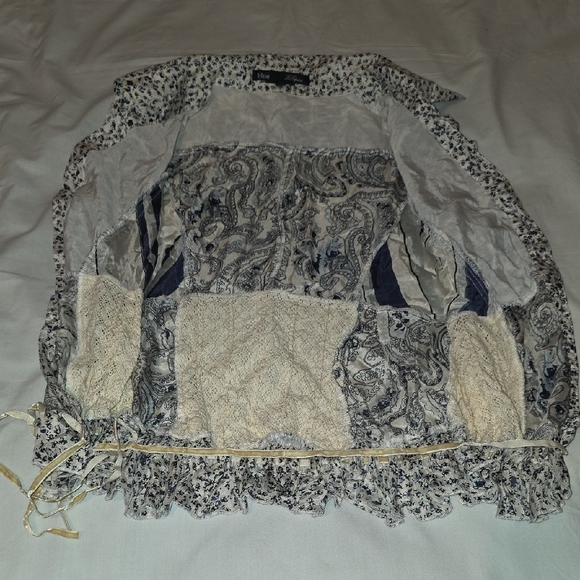 Blue Life Multicolor Ruffle Blouse - Picture 4 of 7